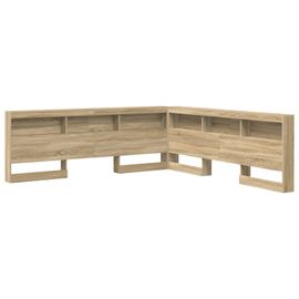 Vidaxl Tête De Lit De Rangement Chêne Sonoma 200 Cm Bois D'ingénierie