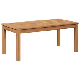 Vidaxl Table De Jardin Marron 95 X 45 X 40 Cm Bois De Teck Massif