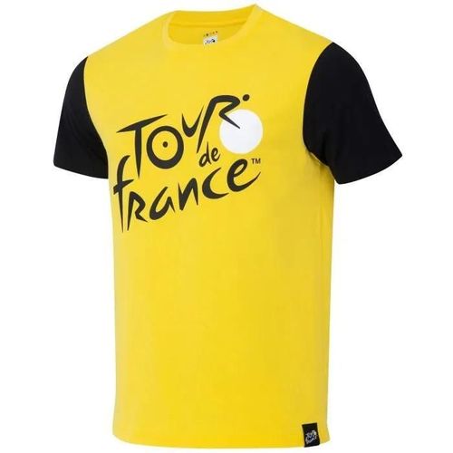 L - T-Shirt Bicolore Tdf - Collection Officielle Tour De France - Cyclisme