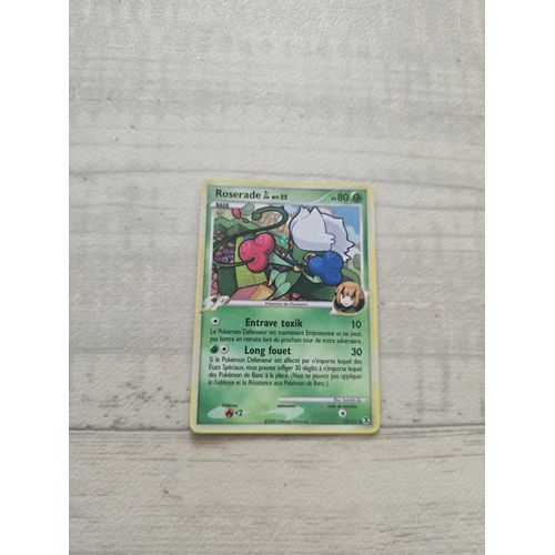 Carte Roserade Holographique 80pv 12/111