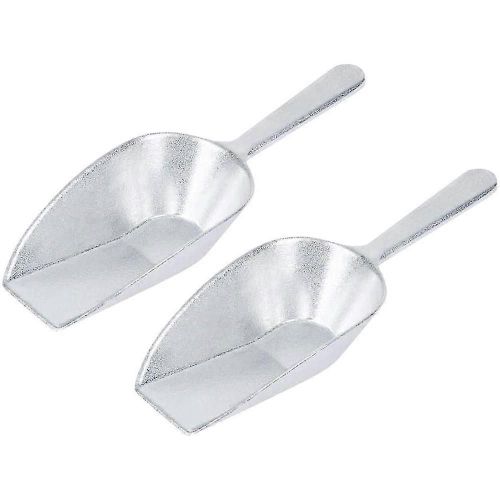 (Paquet De 2) Pelle À Glace En Aluminium Épaissi Pelle À Riz Barre De Pelle À Grain Cuillère À Pelle En Aluminium Pur
