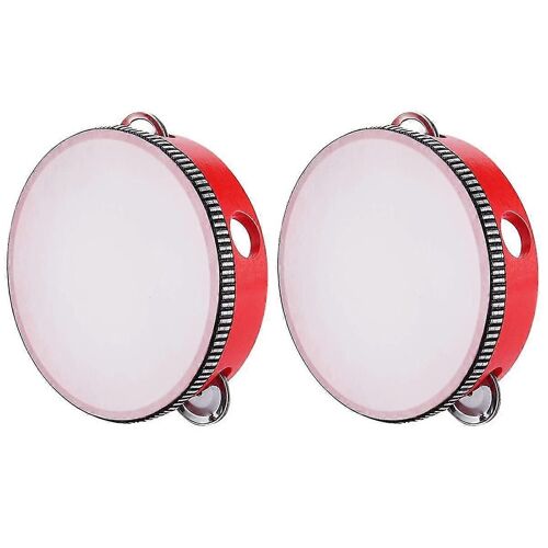 Tambourin Rond En Bois De 7 Pouces Pour Enfants Et Adultes,Adapté Aux Débutants Et Aux Joueurs De Tambourin Professionnels