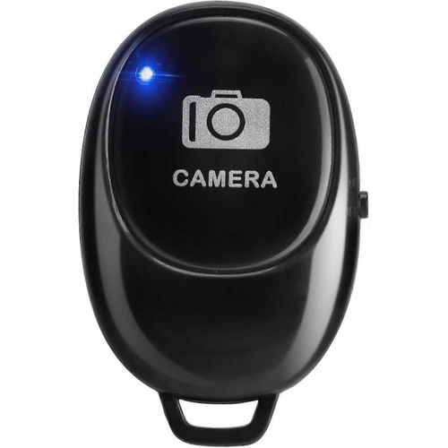 Télécommande d'obturateur d'appareil photo sans fil avec technologie Bluetooth,compatible pour iPhone Android