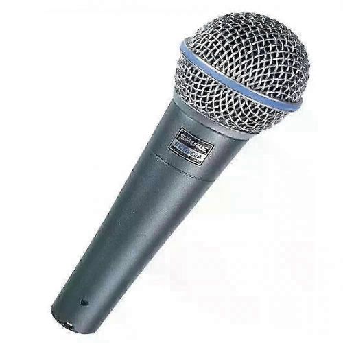 Shure Beta58A Supercardioid Microphone Dynamique Microphone Vocal Micro Filaire Royaume-Uni