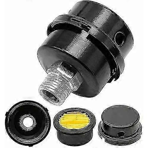 Filtre de silencieux de compresseur d'air Filetage en métal 20mm (1/2 ""pt 20mm)