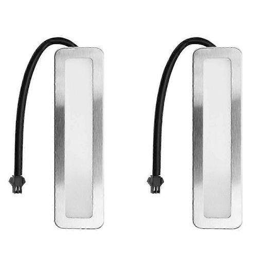 Ampoules de hotte de cuisinière,lampe de cuisinière LED 120mm 1,5W lampe de ventilateur de fumée rectangulaire,DC 12V blanc SM
