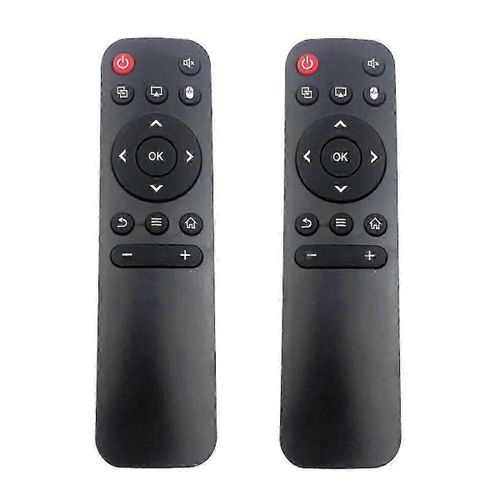 2Pcs Télécommande de projecteur pour HY300 / HY300 PRO / HY320 / HY320MINI Projecteur Portable Control R