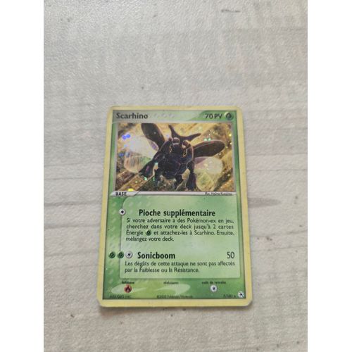 Carte Scarhino Holographique 70 Pv 7/101