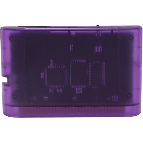 Vidéo Casseta du Jeu,Stable PERFORME Retro Game Portable 3000 en 1 Multifonction avec Une Carte Mémoire de 8 Go pour Les Accessoires de Jeux (Noir Transparent) (Blanc Transparent) (Violet
