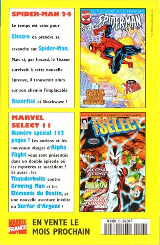 Spiderman, Le Magazine De L'araignée  N° 23 : Flashback