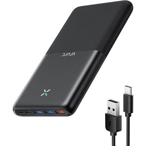 Batterie Externe 30000mah Usb C Power Bank Haute Capacité Charge Rapide 22.5w Compact Batterie Portable Avec 4 Sorties Et 3 Entrées Compatible Avec Téléphone Iphone Samsung Tablet