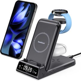 Chargeur Induction Pour Google Pixel Watch 3/2 (Not For Pixel Watch 4/1),Charge De Station Pour Google Pixel 9a/9/9 Pro/8/7/6/5,Pixel Buds Pro 2,703g2