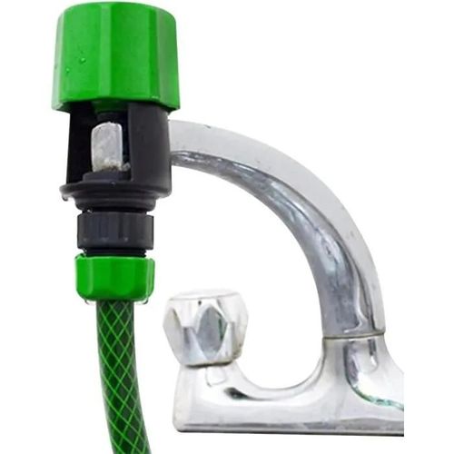 ECYC Outil D'Adaptateur De Connecteur De Tuyau De Tuyau D'Arrosage De Jardin De Cuisine D'Arrosage, plastique ABS, Vert