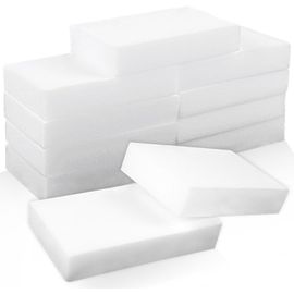 Lot de 10 éponges magiques pour nettoyer la vaisselle,les produits de la poussière professionnels et commerciaux pour cuisine,salle de bain,baignoire,toilettes,évier,meubles,sol et mur