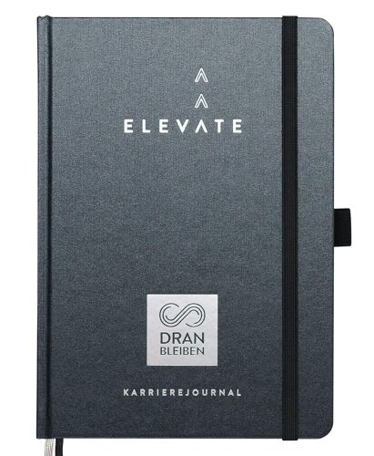 Restez Connecté-Journal De Carrière Élémentaire-Journal À Succès Pour Un Succès Professionnel Systématique,Réfléchi Et Conscient-Format A5 (Platine)