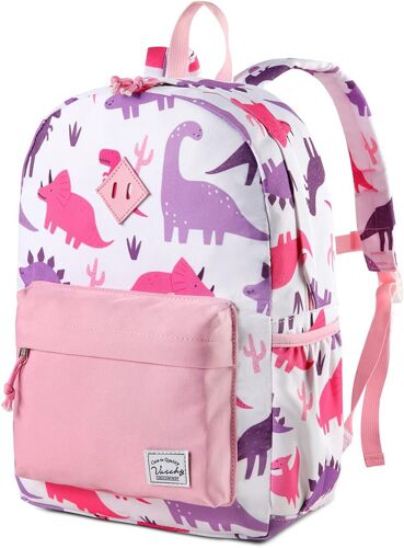 Cartable Fille Garcon Primaire,Sac à Dos Enfants Filles Garcons Imperméable Léger Mignon 4-6 Ans Sac d'École pour Maternelle Scolaire avec Sangle de Poitrine Convient pour A4.[B272]