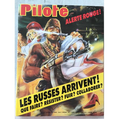 Pilote Mensuel 126 Alerte Rouge Les Russes Arrivent