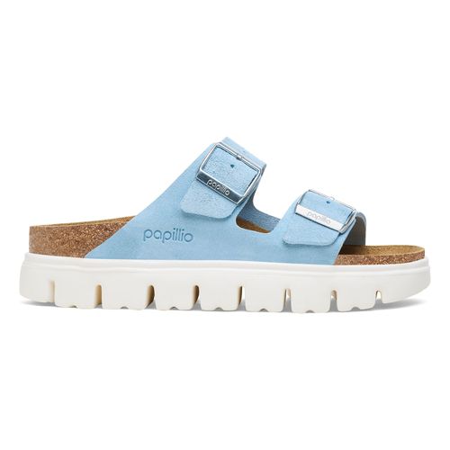 Mules Femme Birkenstock Arizona Platform Suede Leather