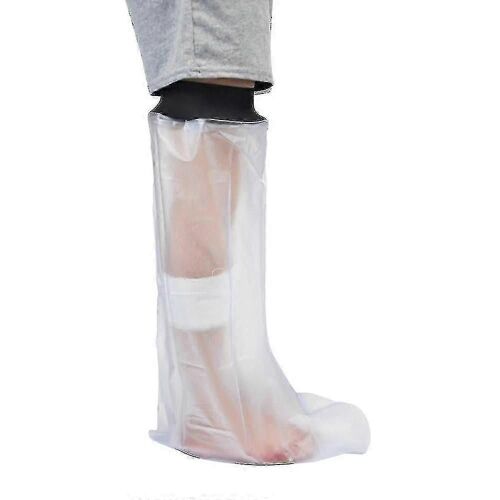 Jambe De Couverture De Douche En Plâtre Imperméable Pour Adultes - Protéger Les Plaies Plâtres Du Pied Et De La Jambe Inférieure Sous La Douche Ou Le Ba 
