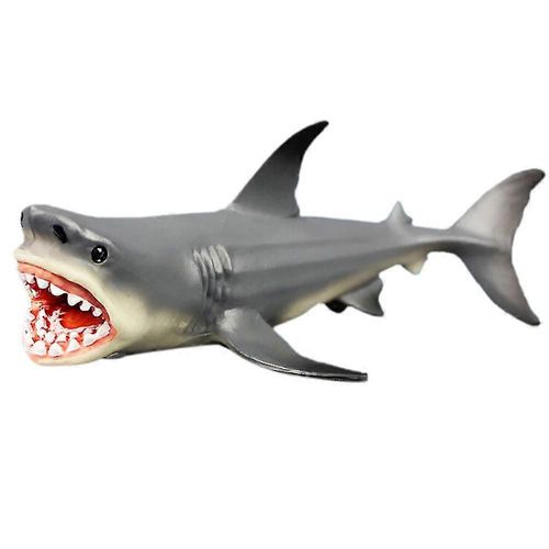 Cadeaux de Noël Megalodon Préhistorique Requin Ocean Education Figurine Animal Figure Modèle Enfants Jouet Cadeau