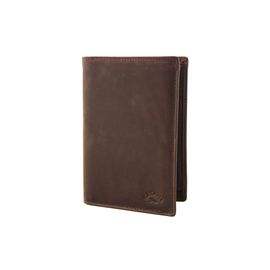 Porte-feuille Katana cuir de Vachette souple gras K 653019 - Marron