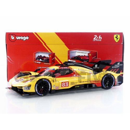 Véhicules miniatures Die Cast 1/24 FERRARI RACING 499P LMH #83