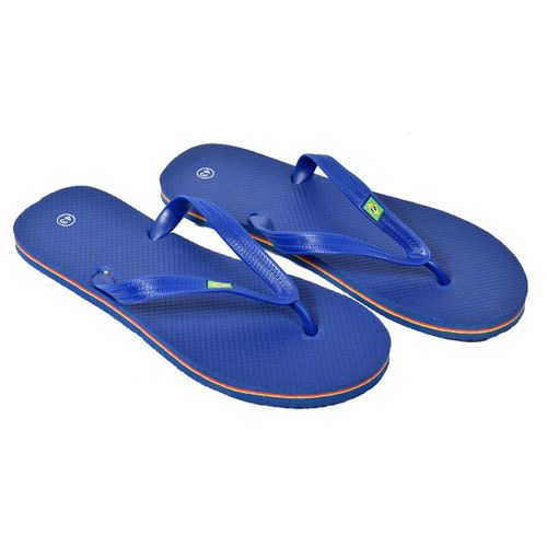 Tong Modes Chaussure De Plage Piscine U7560 Bresil Bleu