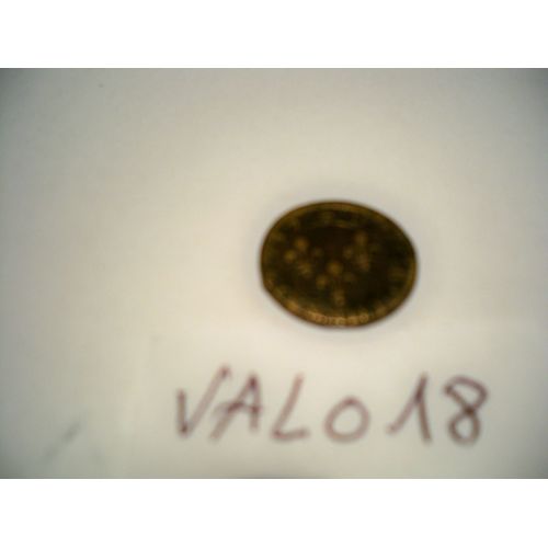 Val018 Piece De Monnaie De Louis Xiii 1871a Double Tournois