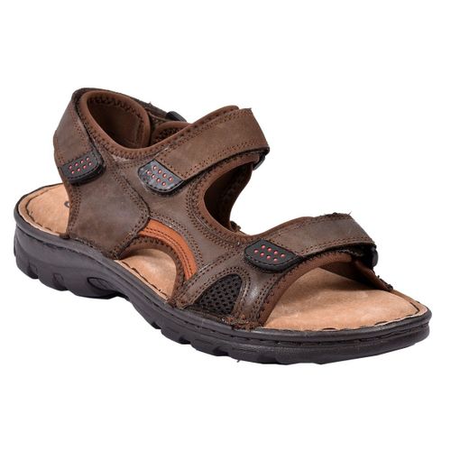 Sandales Cuir Scratch Hm20 Coffee