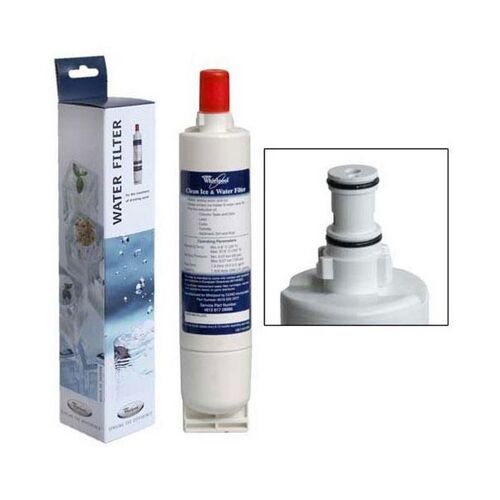 Cartouche filtre à eau SBS002 d'origine (42429-23433) Réfrigérateur congélateur (484000008726 481281729632 WHIRLPOOL BAUKNECHT KITCHENAID ARISTON HOTPOINT IGNIS)