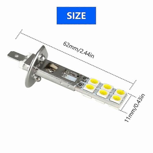8pcs H1 6000k Super Blanc 80w Led Ampoules De Phare Kit Brouillard De Conduite
