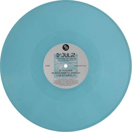 D'julz - The Game Of Life [12-Inch Single] Blue, Colored Vinyl, Extended Play