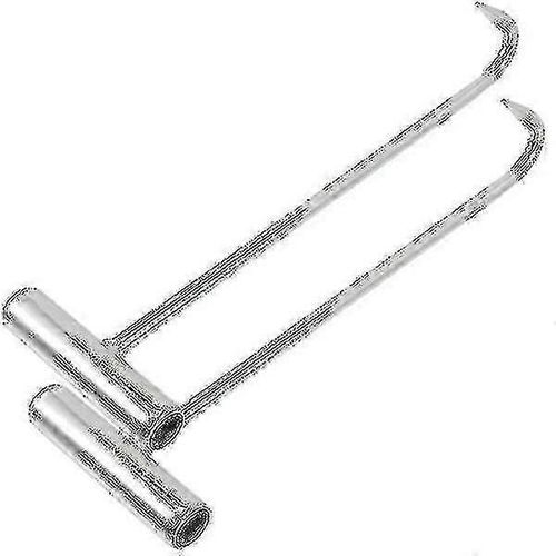 2pcs Couvercle de trou d'homme Crochets Outils de levage de trou d'homme Crochet de traction Couvercle de trou d'homme Drain Grille Lifters Nouveau GGZGV