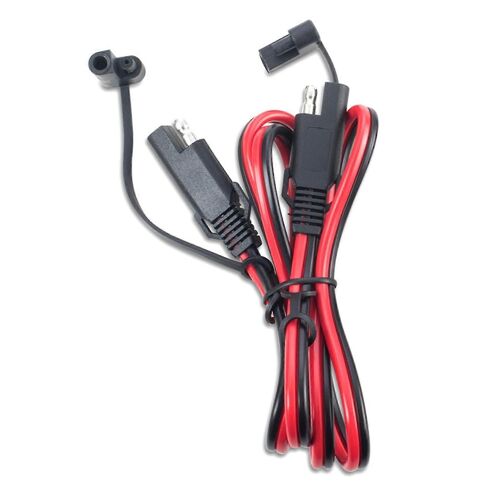 Moto 2 broches 100cm SAE bricolage câble pour alimentation DC prise automobile rallonge