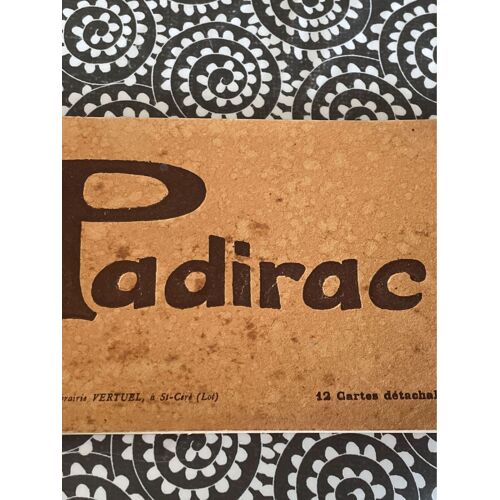 Padirac 12 Cartes Détachables, Éditions Vertuel.