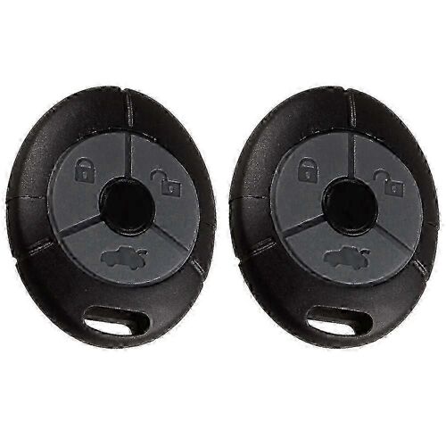 2x 3 Bouton En Caoutchouc Télécommande Porte-Clés Pour Mg Rover 25 35 Zs Zr
