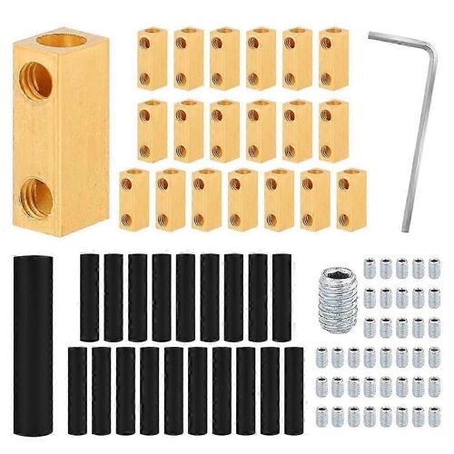 Connecteurs de fil 8 AWG,kit d'épissage de fil de 20 ampères,borne de connexion rapide,bornes de circuit jaune pour l'industrie électronique