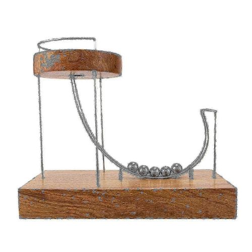 Machine à mouvement perpétuel Circulaire Stress Relief Ornement Jouet Cadeaux créatifs pour les amis et la famille