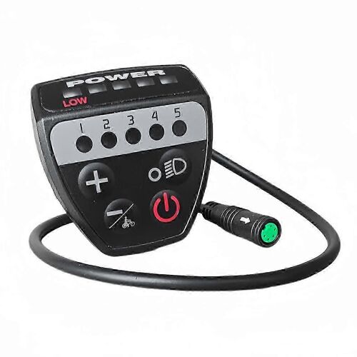 DZ888 Contrôleur d'affichage de vélo électrique Affichage LED Protocole UART pour BBS01B BBS02B Accès au moteur intermédiaire