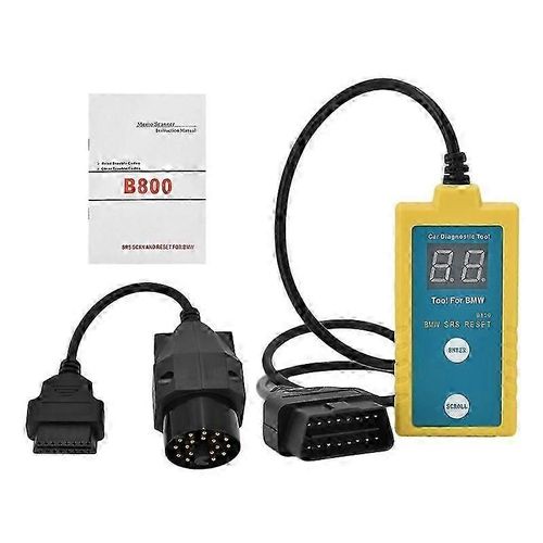 Bmw E36 E46 E34 E38 E39 Z3 Z4 X5 Srs Airbag Scanners Outil De Réinitialisation Sièges De Sécurité Réinitialisation Outils De Diagnostic Automatique B800 1994 À 2003 Année Jn