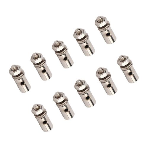 Connecteur De Tige De Poussée Réglable Butée De Liaison 1,3 Mm Connecteur De Tige De Poussée Servo Ensemble De 10 Pièces