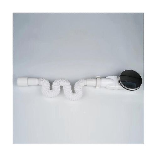 Drain de douche à profil bas Receveur de douche en abs chromé Siphon Slim Drain 90mm 36 L/min Débit d'eau-Excellent