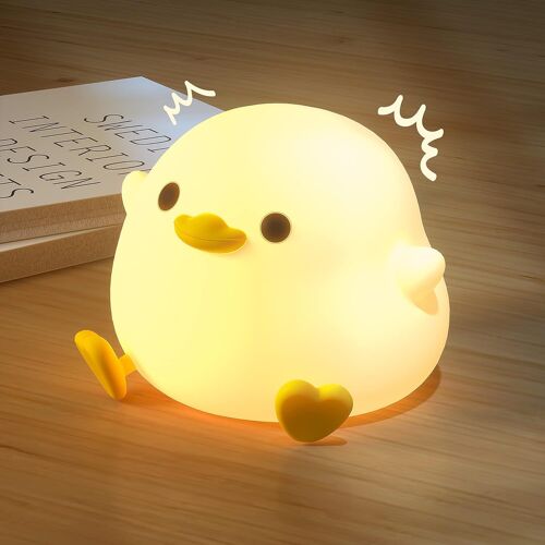 Veilleuse Enfant, Dodo Duck Veilleuse Animal Mignon, Veilleuse Enfant À Intensité Variable, Veilleuse D'allaitement Avec Minuterie Veilleuse Adaptée À La Décoration¿Babybenson¿