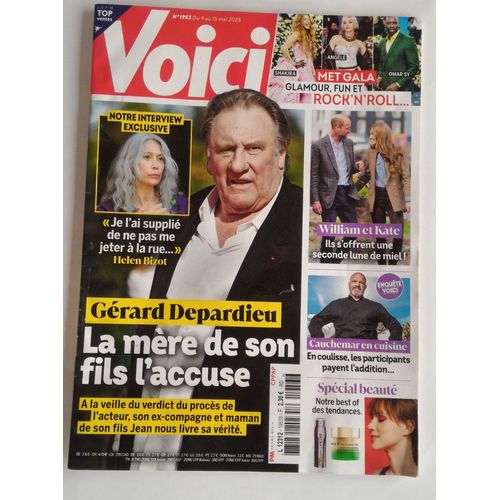 Voici - Mai 2025 - N° 1953 - Depardieu - Occasion