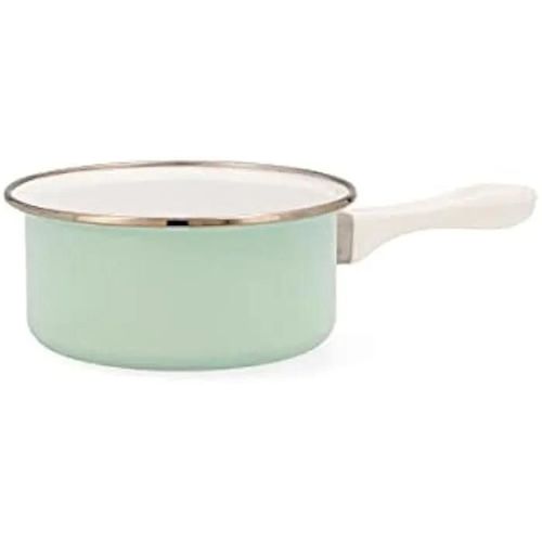 Casserole - Quid - Cocco - Acier Émaillé 14 Cm - 0,6 L - Poignées En Bakélite