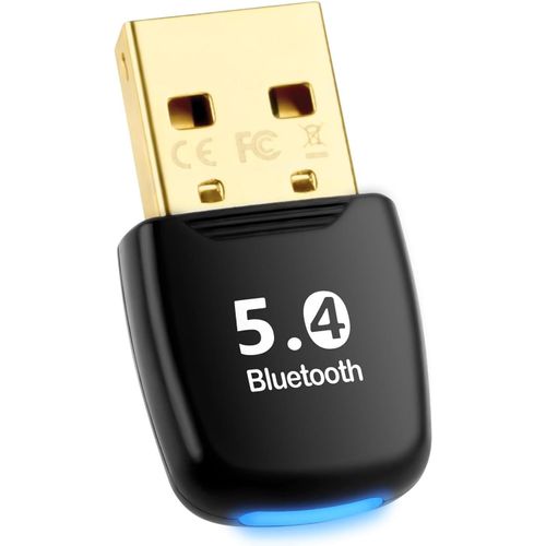 ASFASFq-Dongle Bluetooth PC 5.4 Cle Bluetooth pour PC Clé Bluetooth PC Adaptateur Bluetooth PC Clés Bluetooth USB Bluetooth Dongle Cle pour PC pour Win 8.1/10/11/7