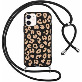 Tianyi-Coque Pour Apple Iphone 12/Apple Iphone 12 Pro Avec Cordon De Collier, Aesthetic1 Fleur Motif Étui Housse Réglable Lanyard Corde, Souple Silicone Tpu Antichoc Case Pour Iphone12 6,1"", Floral 4