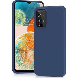 Coque Pour Samsung Galaxy A23 5g, Housse En Silicone Doux Avec Découpes Précises Pour Caméra, Design Ultra Mince, Protection 360° À Bords Surélevés - Bleu
