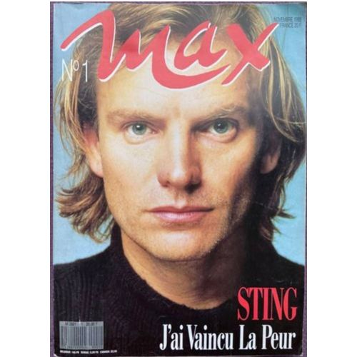 Magazine Max N°1 Sting