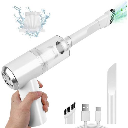 Aspirateur portable sans fil rechargeable Herzberg HG04005